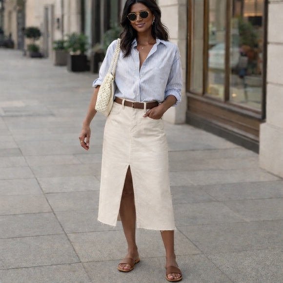 Favorite Daughter Dresses & Skirts - Favorite Daughter The Sadie Maxi Skirt in Gardenia.